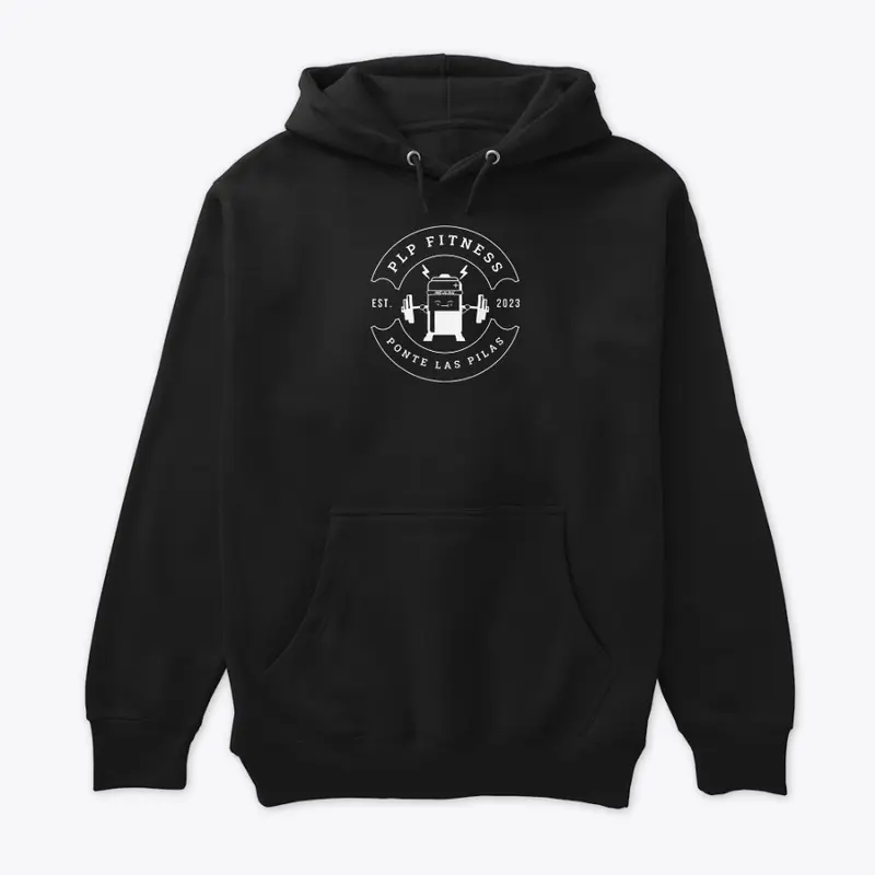 Unisex Pilas Hoodie Black